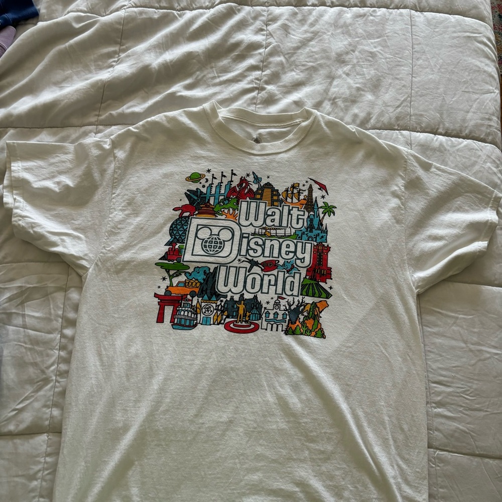 Walt Disney World Orlando official t-shirt - park opening dates design :) 2023